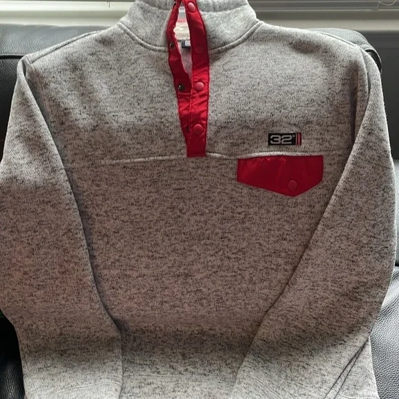 32 Degrees - Women’s Knit AthleticWear Top/Jersey, Grey, Size XL. - Picture 11 of 15